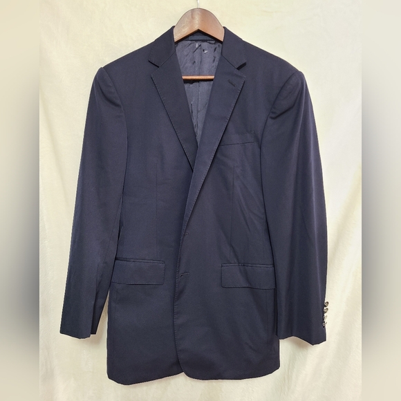 Ralph Lauren Black Label Navy Blue 2 Button Blazer - NO SIZE - Picture 8 of 9